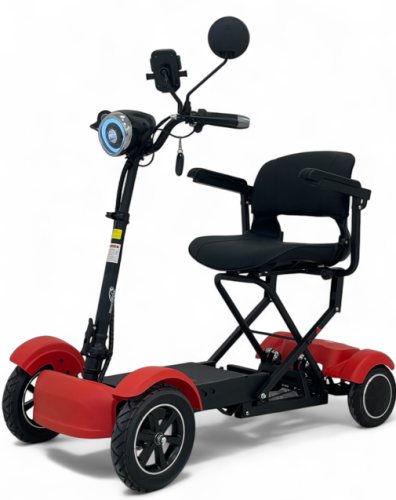 سكوتر عربة كبار السن دفعة المطور 2025 بطارية لثيوم