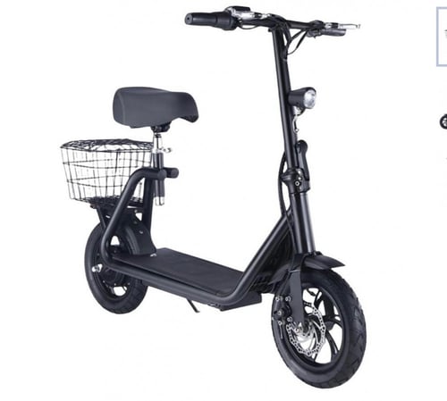 سكوتر سلة بمقعد 48 فولت