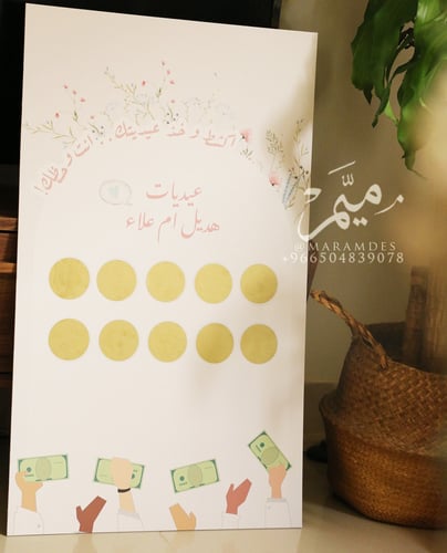 لوحة المفاجأت اكشط