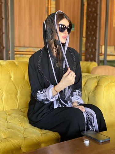 عباية اللافندر