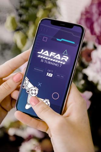 بطاقة دعوة -  فيديو قيمز