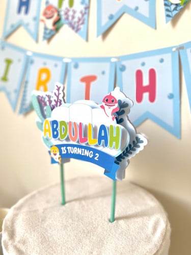 كيك توبر بيبي شارك