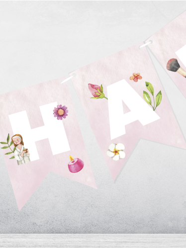 مثلثات الزينة سبا داي