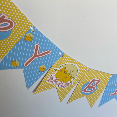 مثلثات الزينة - الصيصان