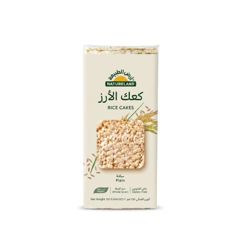 كعك ارز سادة 130جم - الطبيعة