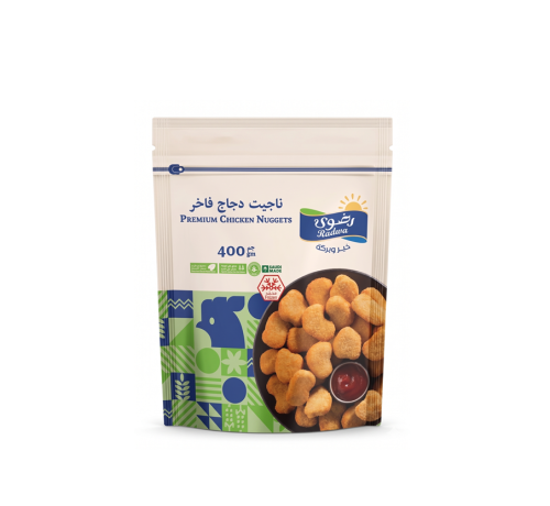 ناجيت دجاج فاخر 400جم رضوى