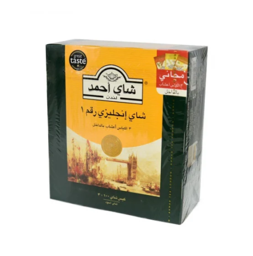 شاي احمد انجليزي رقم 1 خيط 200جم