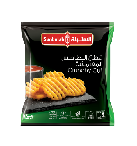 قطع البطاطس المقرمشة السنبلة - 1.5 كجم
