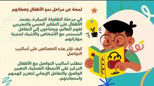 ورشة عمل مهارات التواصل الفعال للطفولة المبكرة