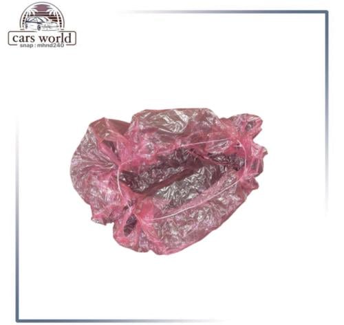 كيس تكايه وردي شفاف الحبه