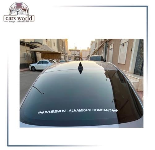 استكر زجاج خلفي نيسان
