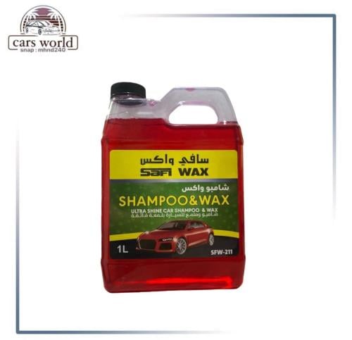 شامبو سافي واكس المطور احمر رغوه بيضه 1 لتر