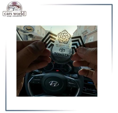 استكر داخلي تايوتا