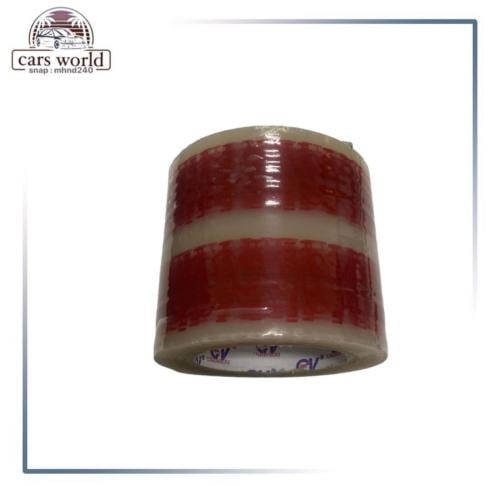 حامي الديكورات بشعار نيسان احمر مع شفاف مقاس 10 سا...