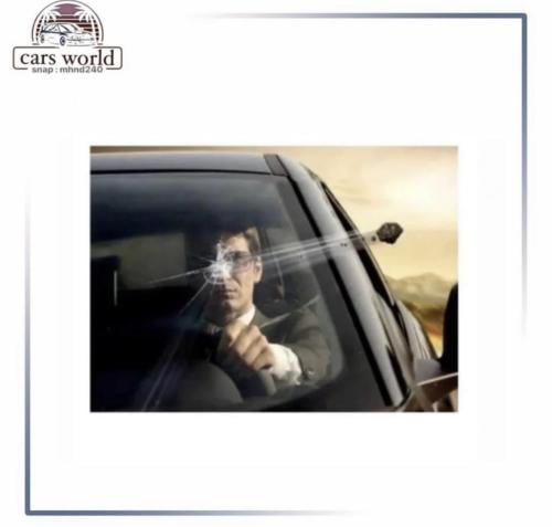درع الزجاج الامامي امريكي 4 ملي مايكرو يحمي من الح...