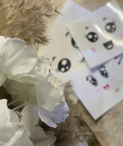 Waterproof paper stickers