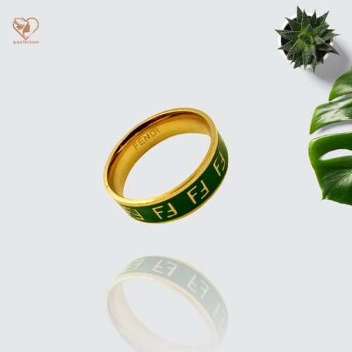 خاتم فندي اخضر