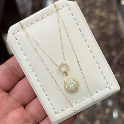 عقد ناعم 18k