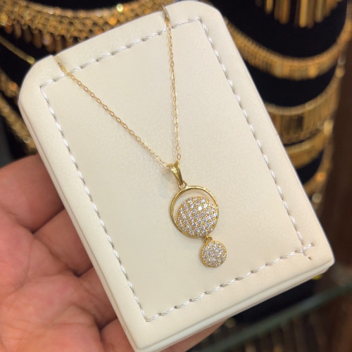 تعليقة + سلسال 18k