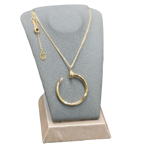 عقد مسمار 18k