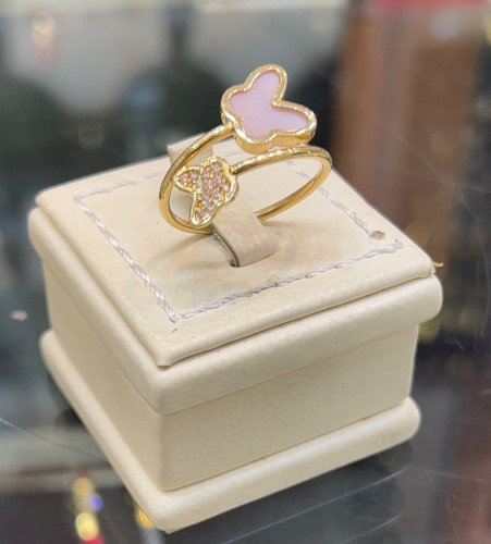 خاتم صدف 18k