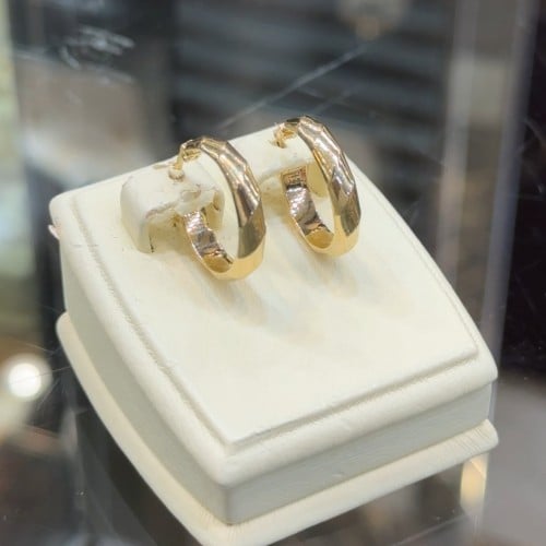 حلق دائري 18k