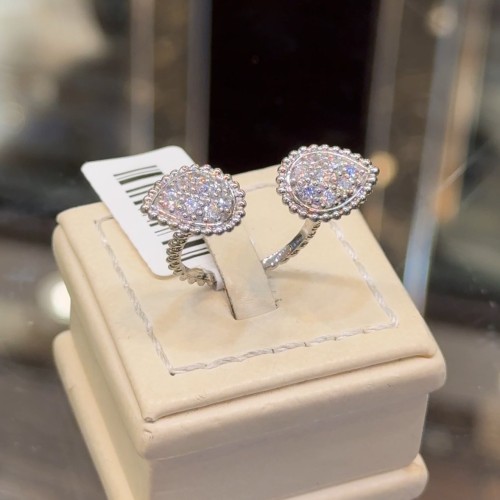 خاتم ذهب ابيض 18k