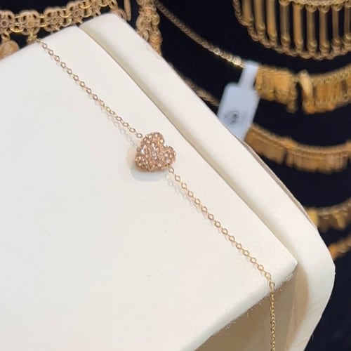 اساور ذهب قلب