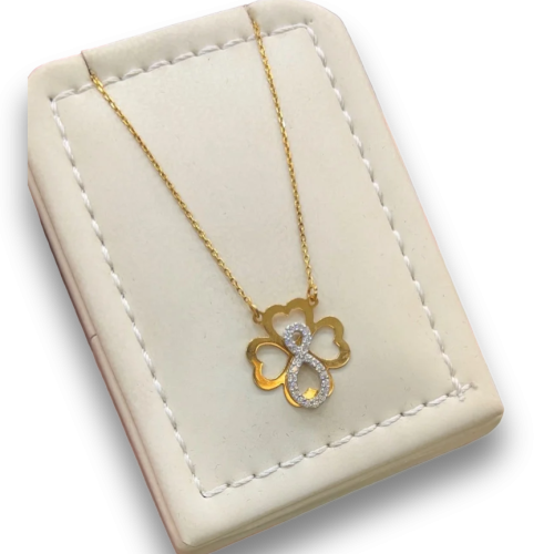 عقد . ناعم 18k