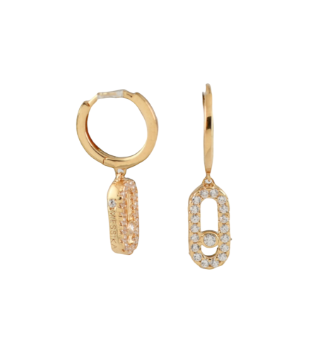 حلق ميسيكا مني 18k