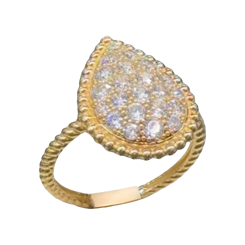 خاتم تصميم الماس