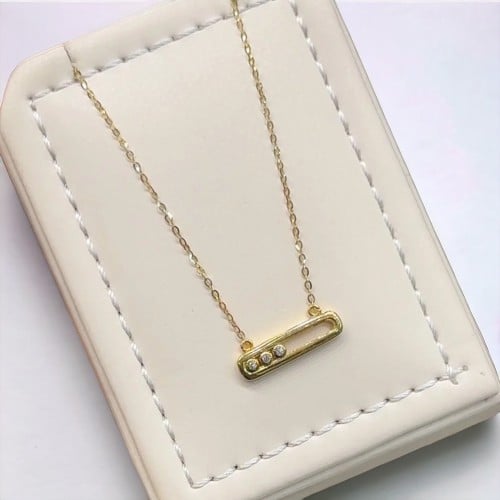 عقد ميسكا 18k