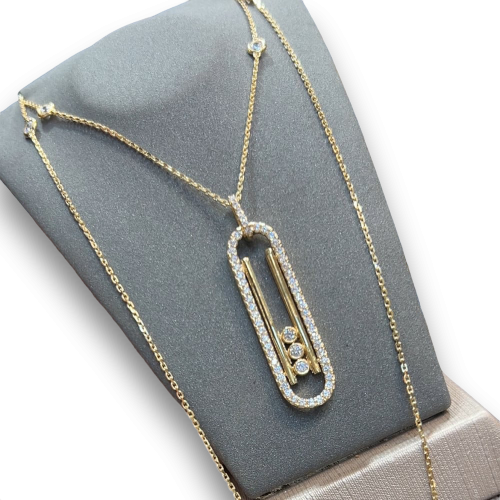 عقد ميسكا 18k