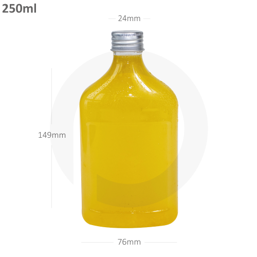 250ml D PET Plastic Cold Brew Bottle Alu Cap 210/c...