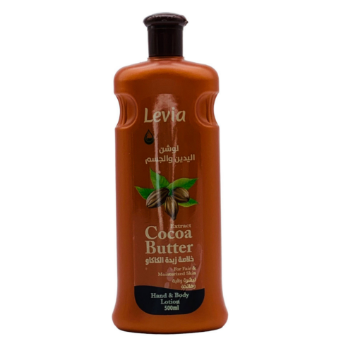 ليفيا لوشن اليدين والجسم خلاصة زبدة الكاكاو- 500 م...
