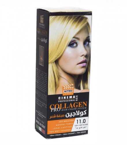 نيترو كندا سينما كولاجين صبغة شعر اشقر فاتح جداً 1...