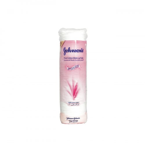 ضمادات مكياج من القطن الخالص النقي 100% من جونسون...