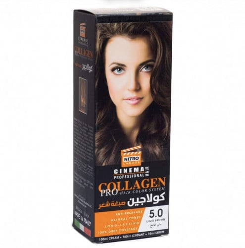 نيترو كندا سينما كولاجين صبغة شعر بني فاتح 5.0 - 2...