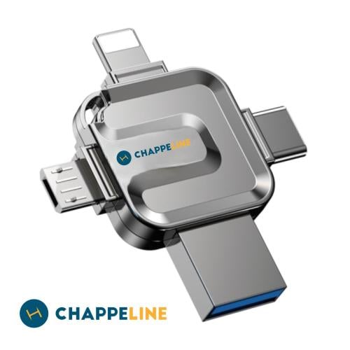 محرك أقراص فلاش يو اس بي ناقل بيانات 4 في 1 لايتين...