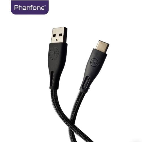 كيبل فان فون تايب سي متر قماش ضد القطع