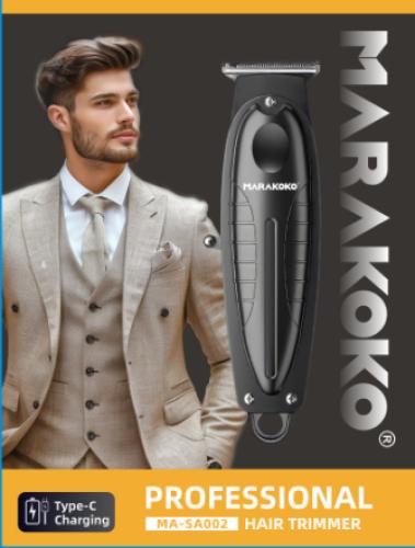 ماكينة تشذيب شعر احترافية للرجال من ماركة MARAKOKO...