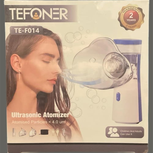 جهاز استنشاق طبي محمول من TEFONER، صامت لعلاج الرب...