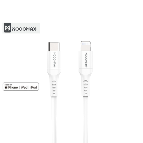 سلك شاحن ايفون اصلي معتمد من آبل قماشي من تايب سي...