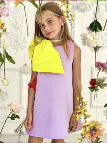 فستان بناتي انيق