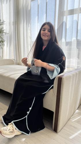 عباية دلع سماوي