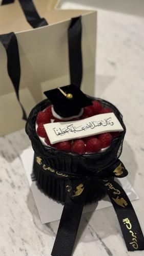 ميني كيك التخرج فانيلا