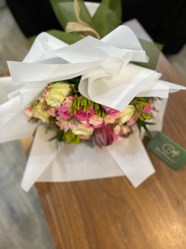 بوكيه مكس روز و بيبي روز وكيب مكس