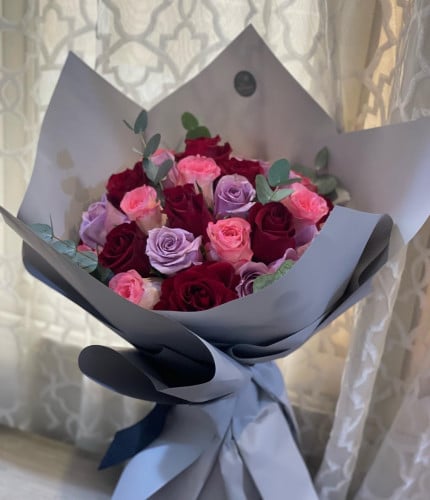 بوكيه 30 ورده جوري