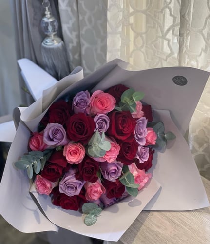 بوكيه 30 ورده جوري