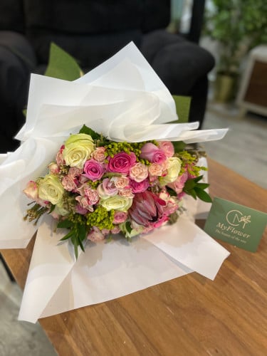 بوكيه مكس روز و بيبي روز وكيب مكس